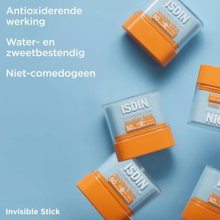 ISDIN Invisible Zonnebrand Stick SPF50 10G