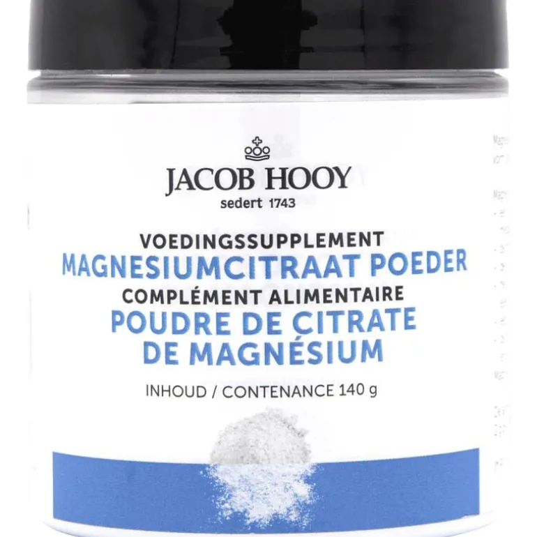 Jacob Hooy Magnesiumcitraat Poeder 140 GR