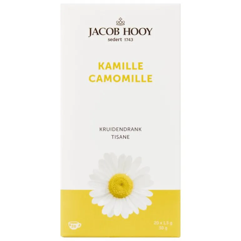 Jacob Hooy Theezakjes Kamille 20 stuks