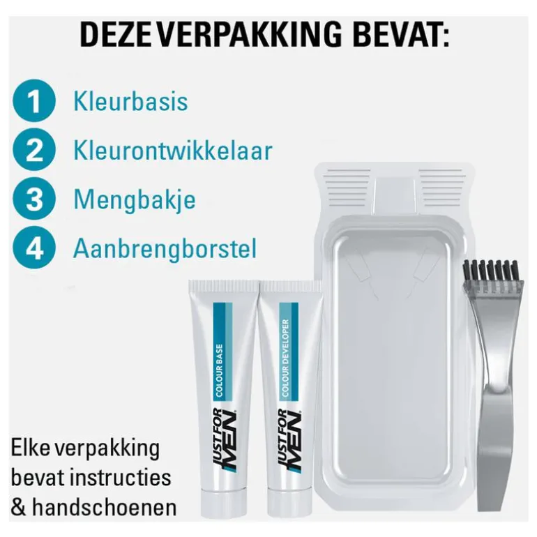 Just For Men Snor & Baard Middenbruin M35