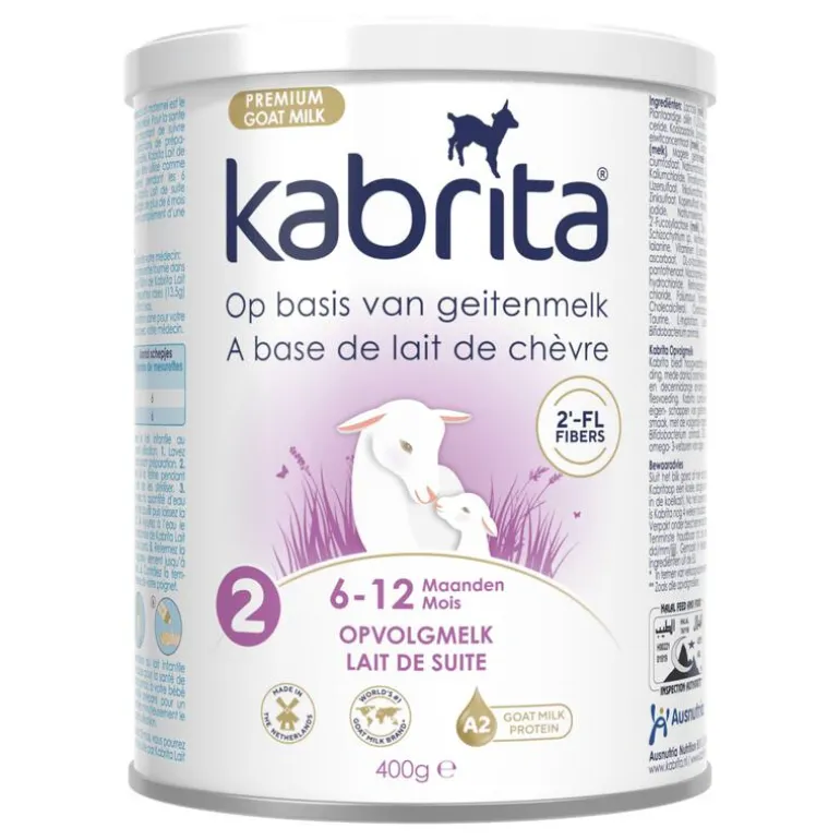KABRITA Opvolgmelk 2 6-12 maanden 400GR