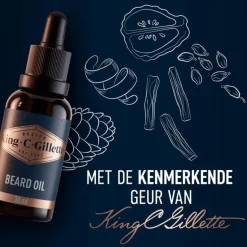 King C. Gillette Baardolie 30 ML