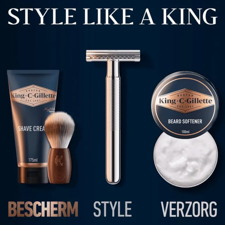 King C. Gillette Scheercrème 175 ML