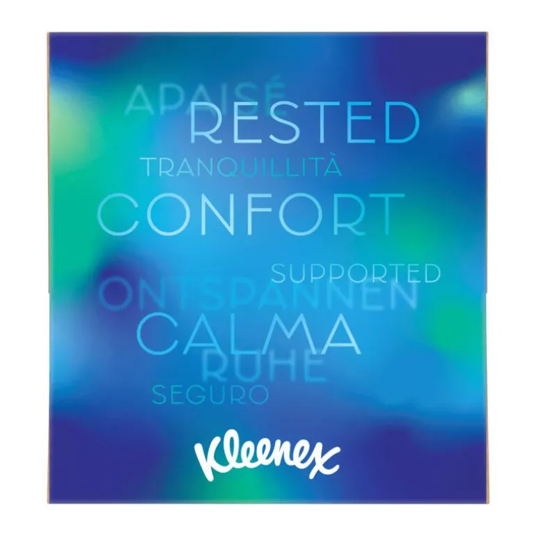 Kleenex Collection Box Cube Designs Tissues