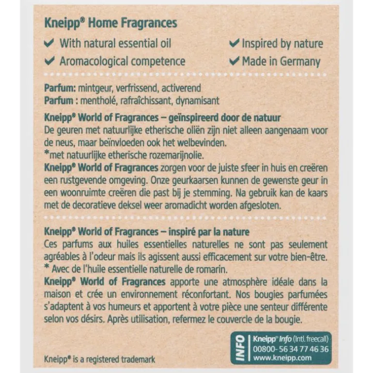 Kneipp Geurkaars Goodbye Stress