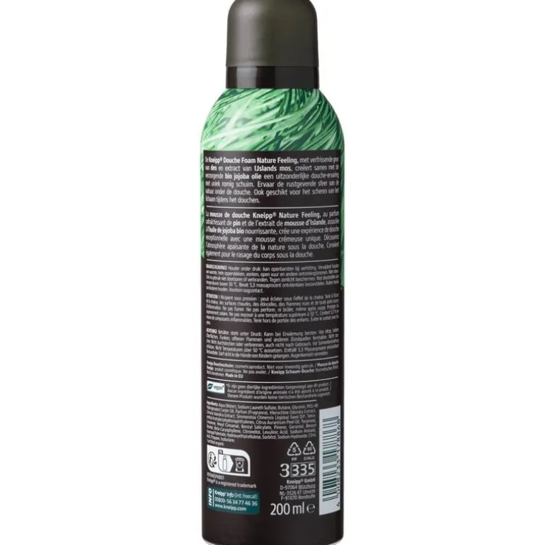 Kneipp Men 2-in-1 Nature Feeling Douchefoam 200 ML