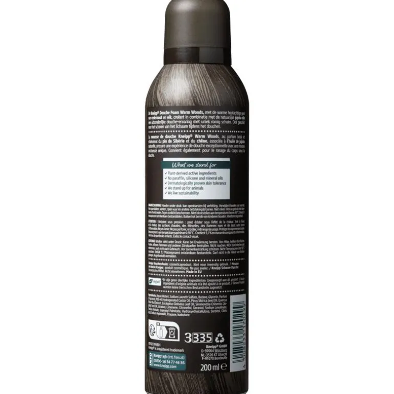 Kneipp Men Warm Woods Douchefoam 200 ML