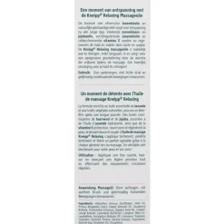 Kneipp Relaxing Massageolie 100 ML
