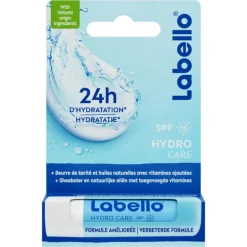 Labello Hydro Care Lippenbalsem 24u Hydratatie SPF15 1 Stuk