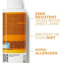 La Roche-Posay Anthelios Onzichtbare Zonnebrandpray SPF50+ 200 ML