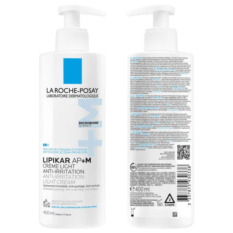 La Roche-Posay Lipikar Baume AP+Max Lichte Crème 400ML