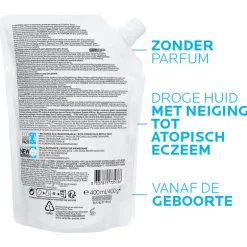 La Roche-Posay Lipikar Syndet AP+ Gel-Crème Navulverpakking 400 ML