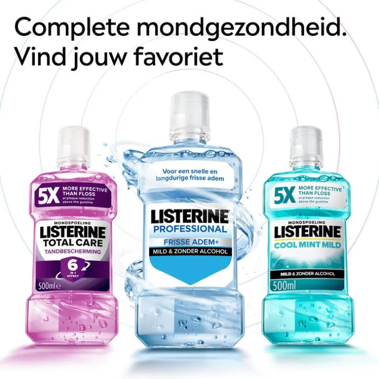 Listerine professional fresh breath+500ml