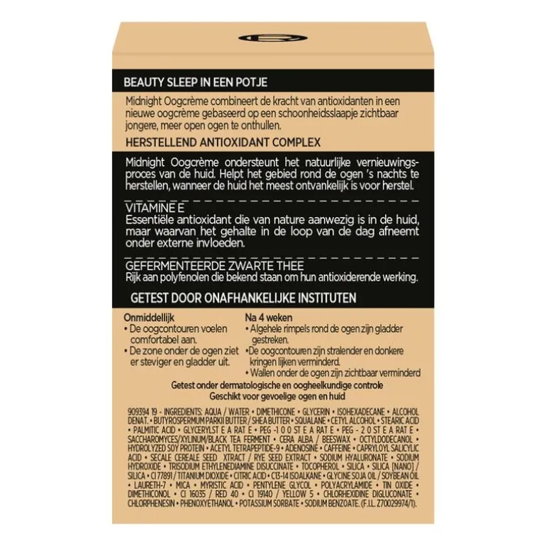 L'Oréal Paris Age Perfect Cell Renaissance Midnight Anti-Age Oogcrème 15 ML