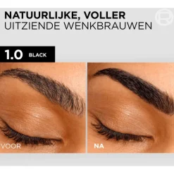 L'Oréal Paris Brow Color wenkbrauwverf 1.0 Black 30ML