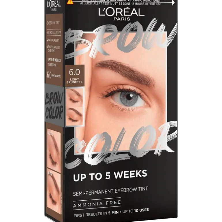 L'Oréal Paris Brow Color wenkbrauwverf 6.0 Light Brunette 30ML