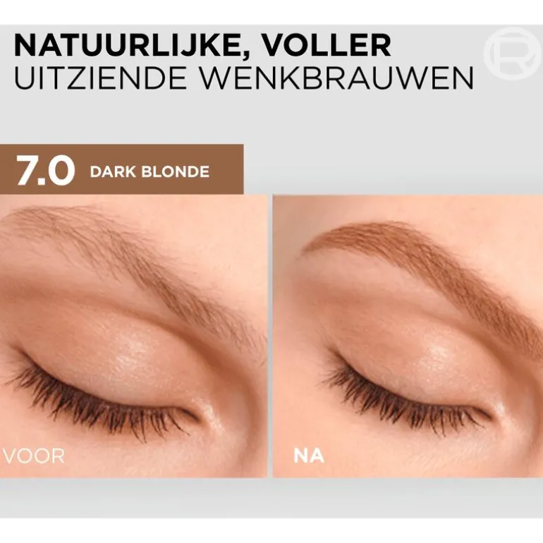 L'Oréal Paris Brow Color wenkbrauwverf 7.0 Dark Blonde 30 ML