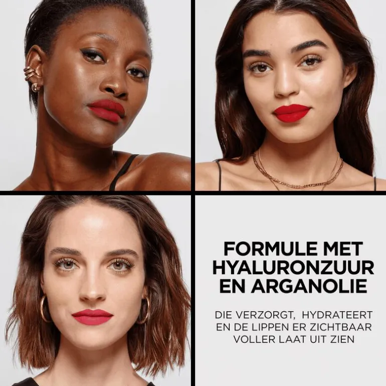 L'Oréal Paris Color Riche Intense Volume Matte Lipstick Rood 346 Le Rouge Determination 1,8 GR