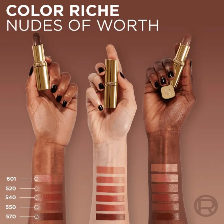 L'Oréal Paris Color Riche Satin 540 Unstoppable Nudes of Worth Lippenstift 4,5 GR