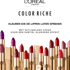 L'Oréal Paris Color Riche Satin 124 Síl Vous Plait Lippenstift 4,5 GR