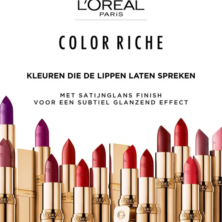 L'Oréal Paris Color Riche Satin 303 Rose Tendre Roze Lippenstift 4,5 GR