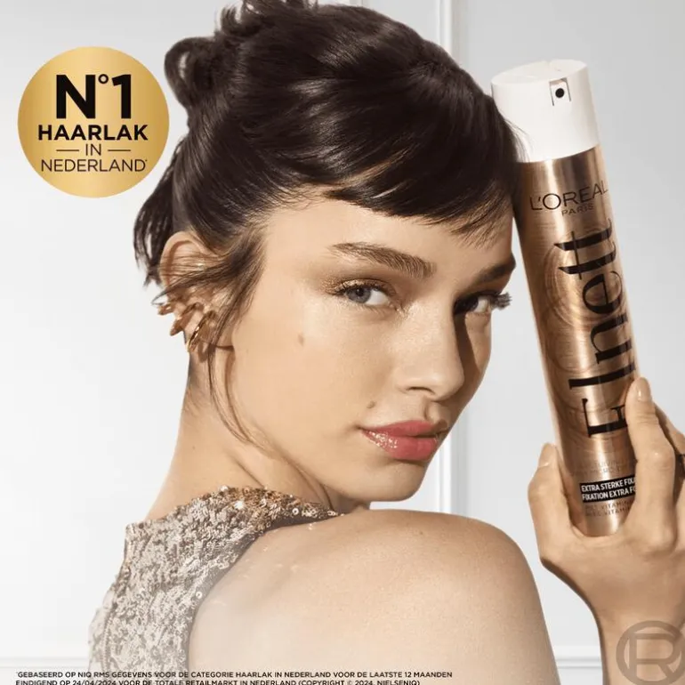 L'Oréal Paris Elnett Satin Extra Sterk Haarspray 200 ML