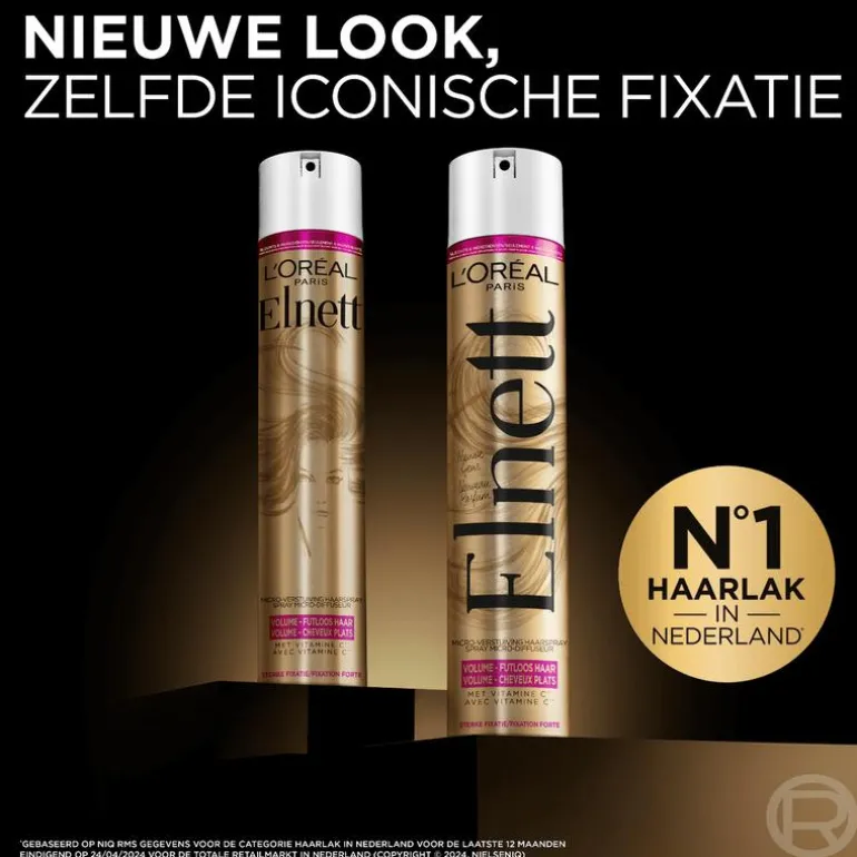 L'Oréal Paris Elnett Satin Volume Haarspray Extra Sterk 200 ML