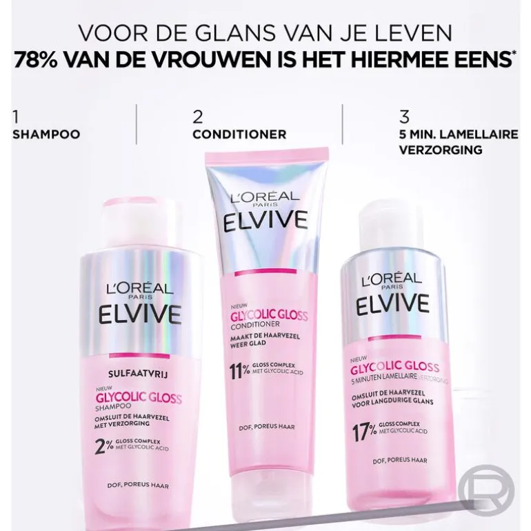 L'Oréal Paris Elvive Glycolic Gloss Shampoo 200 ML