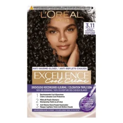L'Oréal Paris Excellence Cool Creams Permanente Haarverf 3.11 Ultra As Donkerbruin