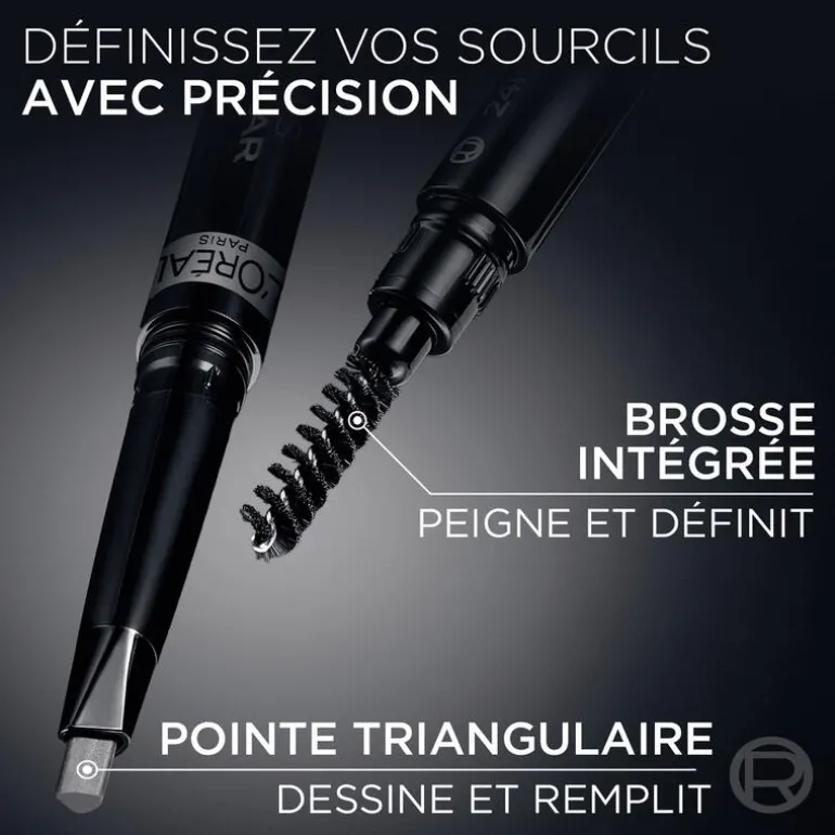 L'Oréal Paris Infaillible 24H Brow Filling Triangular Wenkbrauwpotlood 8.0 Light Cool Blond