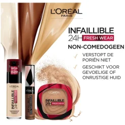 L'Oréal Paris Infaillible 24H Fresh Wear Foundation in a Powder 20 Ivory