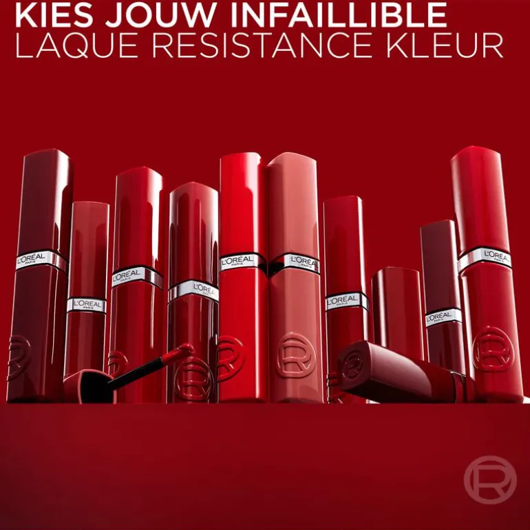 L'Oréal Paris Infaillible Laque Resistance 215 Drunk In Rose Lippenstift