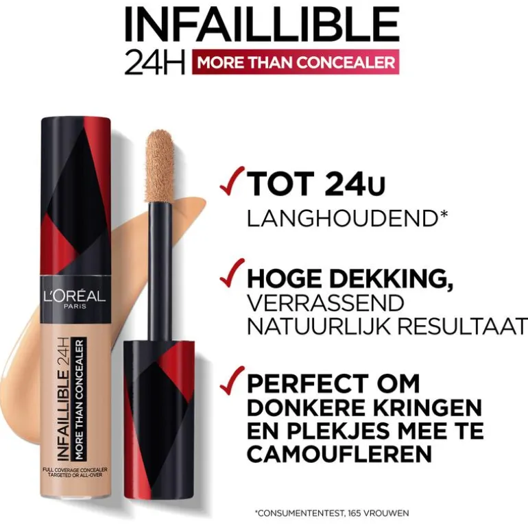 L'Oréal Paris Infaillible More Than Concealer 331 Latte Concealer 11 ML