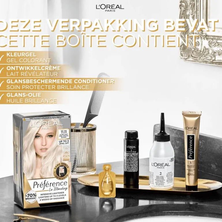 L'Oréal Paris Infinia Preference Cool Haarverf 11.11 Ultra Light