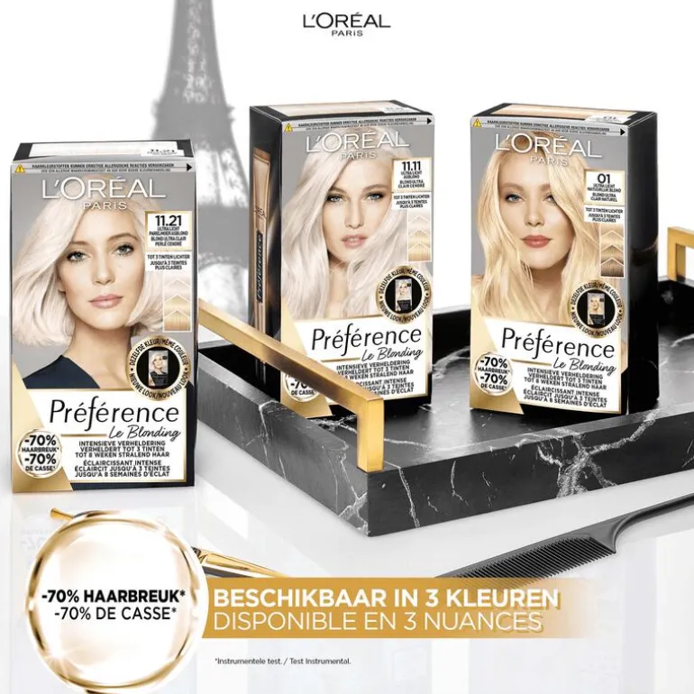 L'Oréal Paris Infinia Preference Cool Haarverf 11.11 Ultra Light