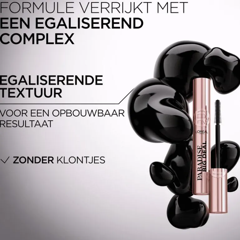 L'Oréal Paris Lash Paradise Big Deal Mascara Zwart