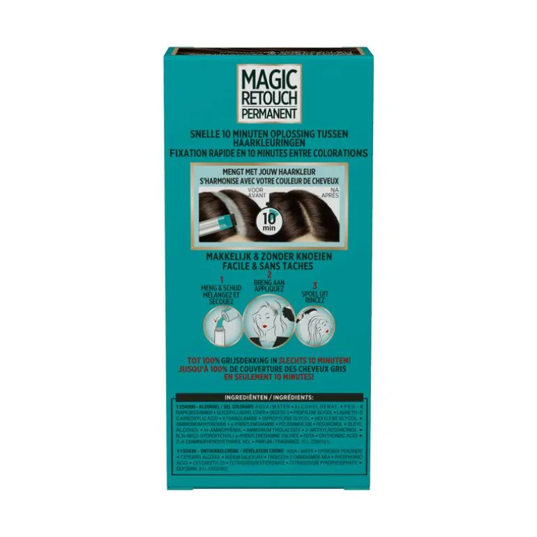 L'Oréal Paris Magic Retouch Permanente Haarverf 3 Donkerbruin