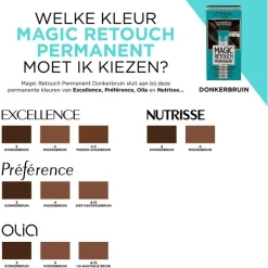 L'Oréal Paris Magic Retouch Permanente Haarverf 3 Donkerbruin