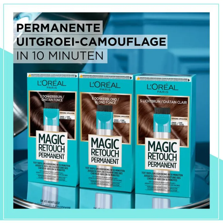 L Oréal Paris Magic Retouch Permanent 6 Donkerblond
