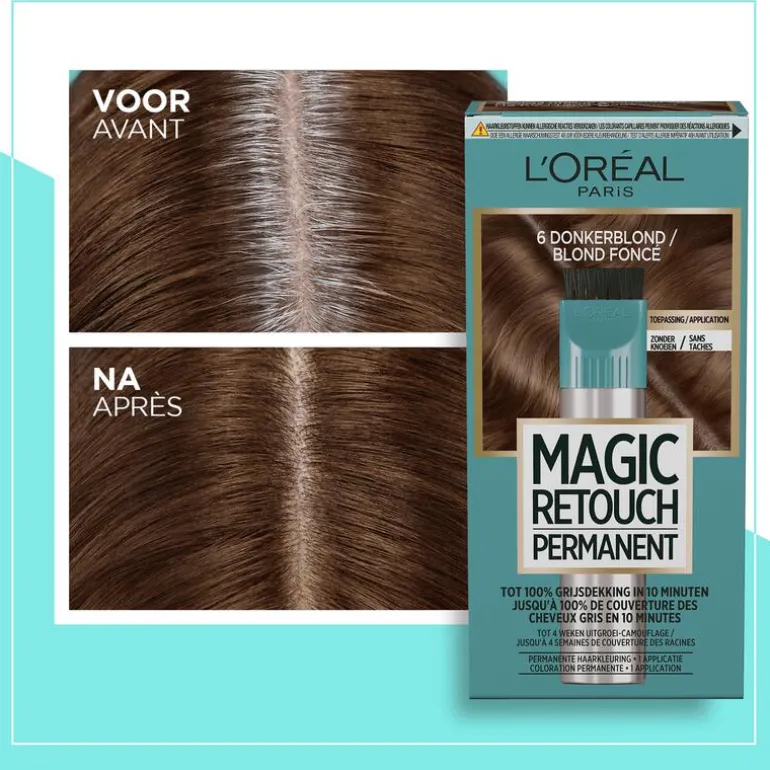 L Oréal Paris Magic Retouch Permanent 6 Donkerblond