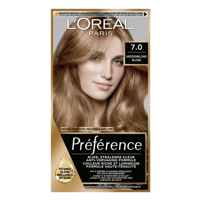 L'Oréal Paris Préférence Permanente Haarverf 7 Vienne