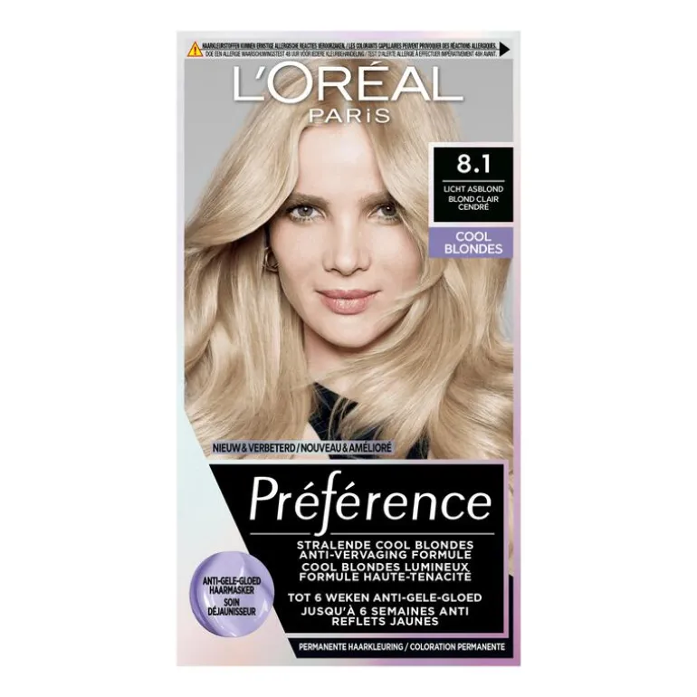 L'Oréal Paris Préférence Permanente Haarverf 8.1 Copenhague