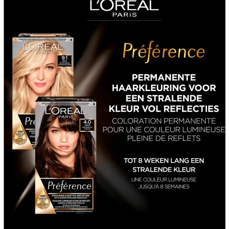 L'Oréal Paris Préférence 6.21 Zurich Zeer Licht Koel Bruin Haarkleuring