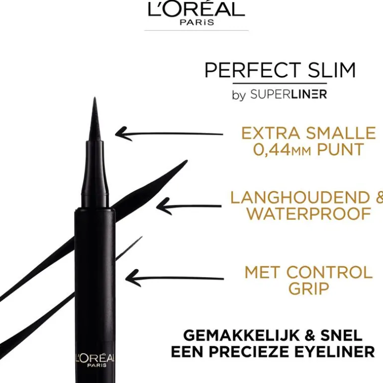 L'Oréal Paris Superliner Perfect Slim Eyeliner Pen Blauw