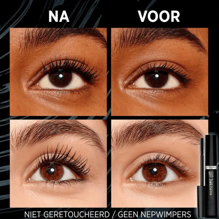 L'Oréal Paris Telescopic Lift Mascara Zwart