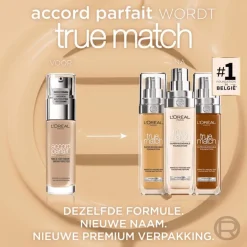 L'Oréal Paris True Match Foundation 8.5D/W SPF16