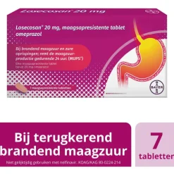 Losecosan maagzuur tabletten 7 st