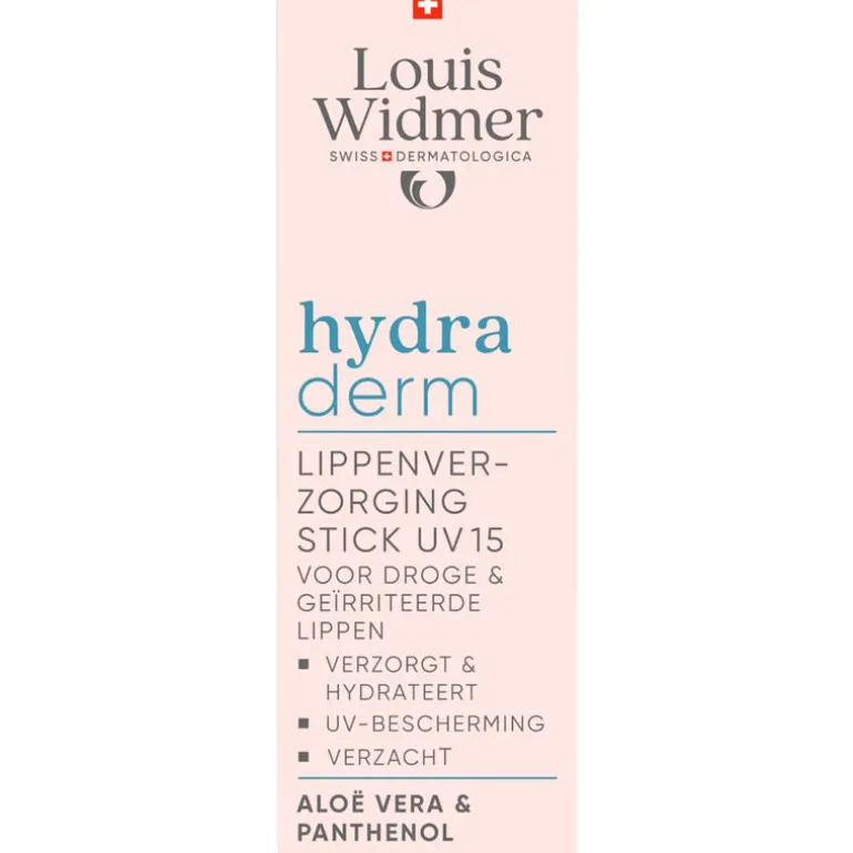 Louis Widmer Hydraderm Lipverzorging Stick SPF15 Licht Geparfurmeerd