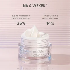 Louis Widmer Hydraderm Nachtemulsie Zonder Parfum 50 ML