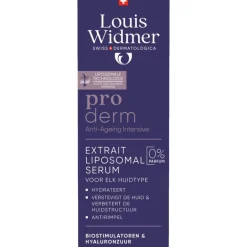 Louis Widmer Proderm Extrait Liposomal Serum Zonder Parfum 30 ML
